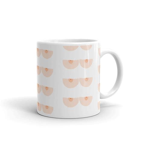 Coffee Mug Mug With Boobs Boobs On Mugs Funny Mugs Female Etsy