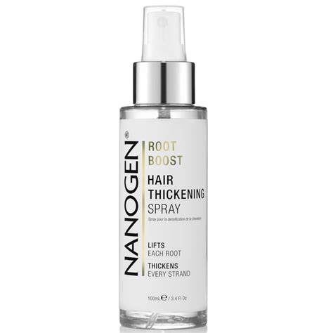 3 seconds to flawless roots. Nanogen Root Boost Hair Thickening Spray (100ml ...