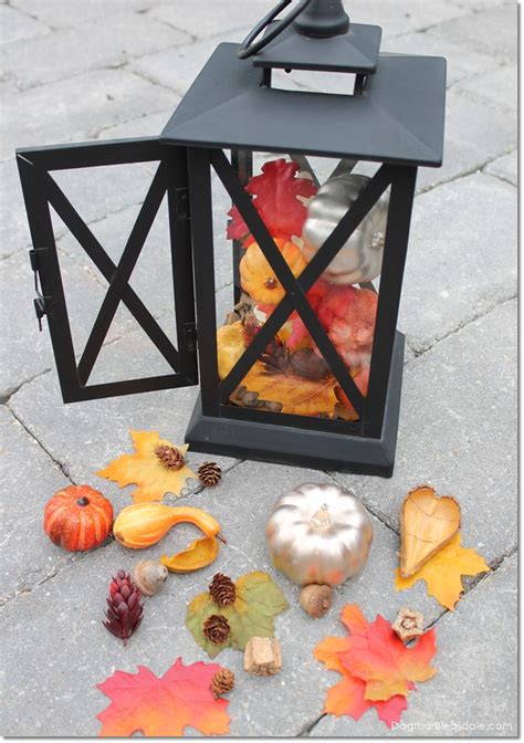 Fall Decorations That Are Crazy Easy Fill Lanterns With Pumpkins And More