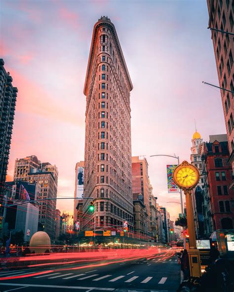 I Took A Photo Of The Flatiron Building During A Nice