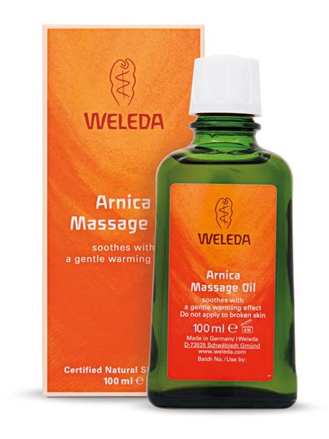 Arnica Massage Oil 100ml Weleda Healthy Supplies