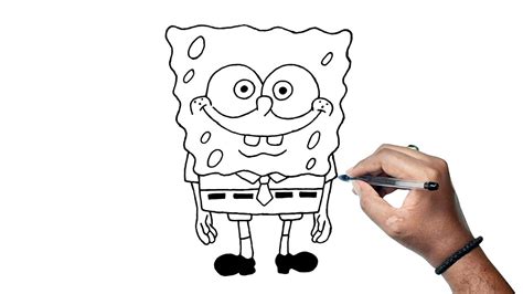 How To Draw Spongebob Drawing Spongebob Squarepants Drawing