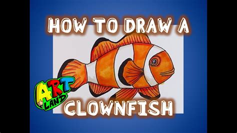 How To Draw A Clownfish Youtube