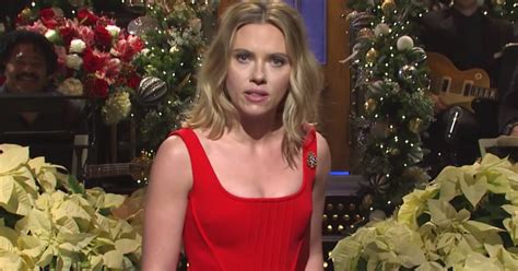 WATCH Scarlett Johansson SNL Monologue VIDEO