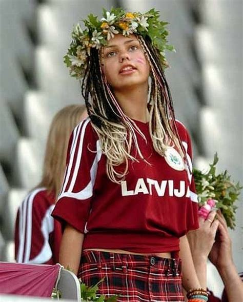 Latvia Fan Girls World Fashion Girl