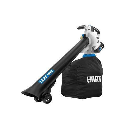 Hart 40 Volt Cordless Leaf Vacuum Kit 1 40ah Lithium Ion Battery