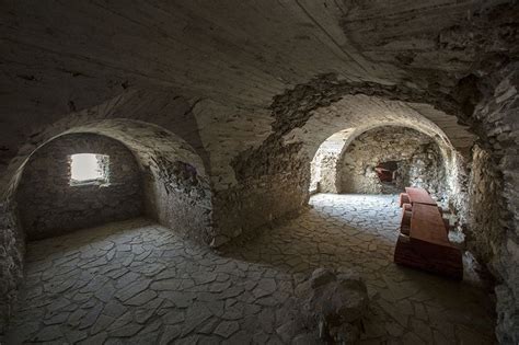 Lower Hallways Of The Achtice Castle In Castle Elizabeth Bathory Gothic Castle