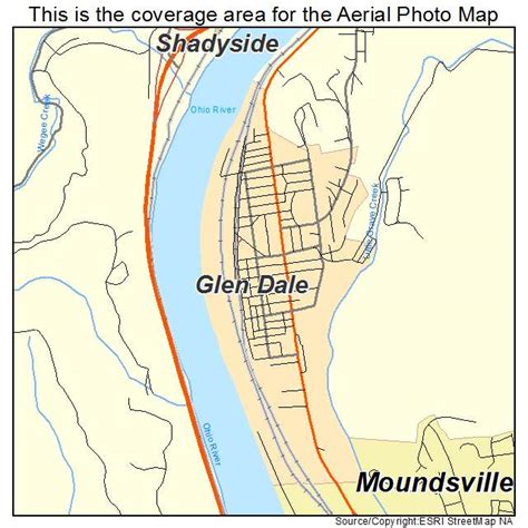 Aerial Photography Map Of Glen Dale Wv West Virginia
