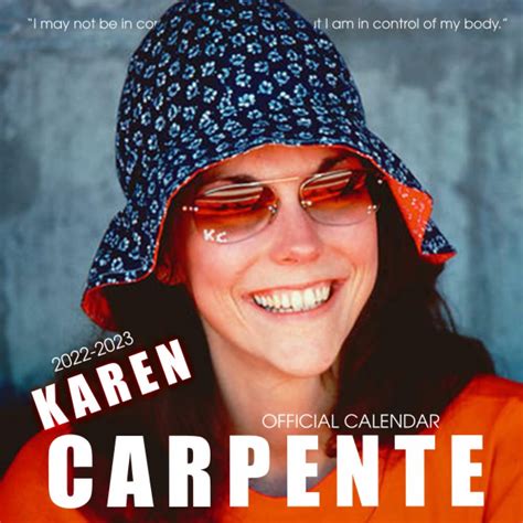 Karen Carpenter Karen Carpenter Official Calendar 2022 2023 Sep 2021