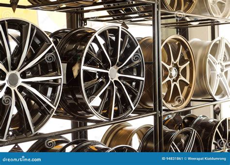 Car Alloy Wheels Stock Image Image Of Aluminum Shape 94831861