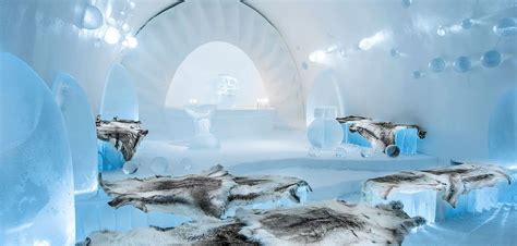 Icehotel Transitory Art Suites In Jukkasjarvi Sweden