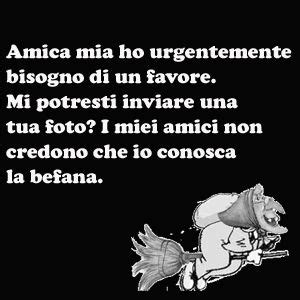 Le festività natalizie stanno per giungere al termine e non ci resta che festeggiare buona epifania. Immagini divertenti della befana per WhatsApp | Il tuo ...