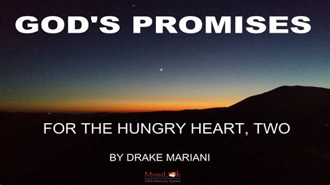 God S Promises For The Hungry Heart Part 2