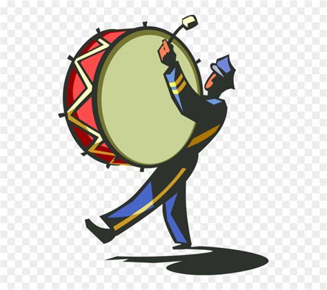 Clip Art Royalty Free Library Marching Band With Drum Drummer Boy