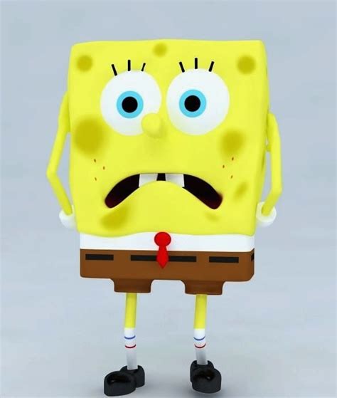 3d Model Spongebob Squarepants