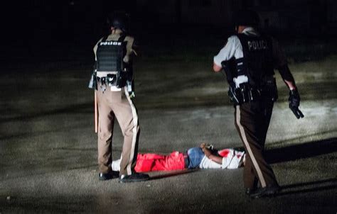 Photos And Video Show Protests In Ferguson Turning Violent The New