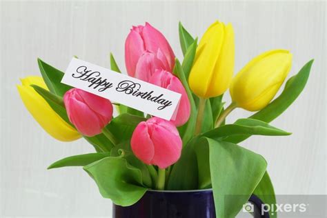 Visualizza altre idee su buon compleanno, buon compleanno vintage, compleanno vintage. Carta da Parati Scheda di buon compleanno con i tulipani ...