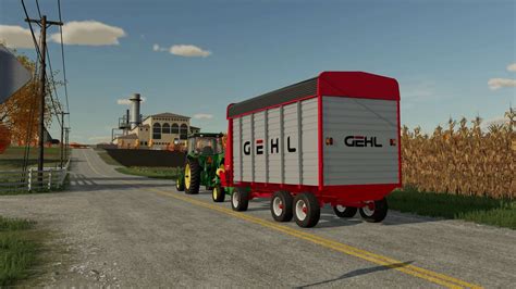 Gehl Chopperboxen Anhänger V1000 Mod Landwirtschafts Simulator 19