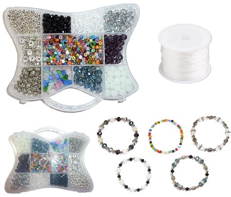 Assorted Bead Kit For Craft Diy Projects Beading Kit Jewelry Etsy