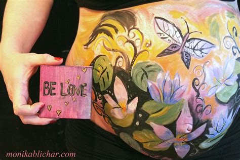 Maternity Belly Painting By Monika Blichar Painting Body Painting