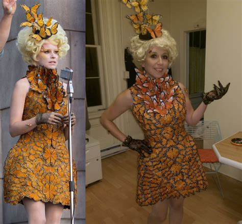 This Effie Trinket Costume Is Beyond Gorgeous Butterfly Dress Diy