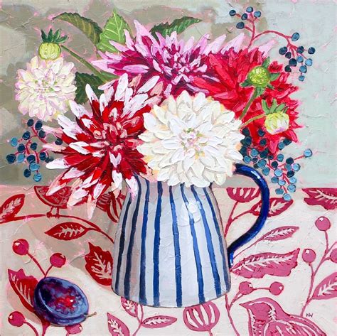 Helen Warlow On Twitter Floral Art Floral Painting Flower Painting