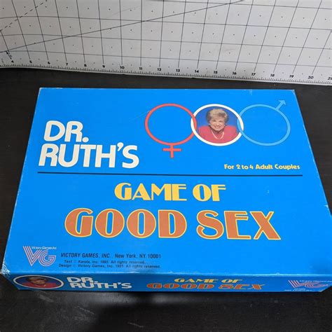 265 Dr Ruths Game Of Good Sex