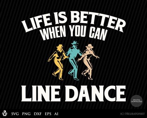 Line Dancing Svg Line Dance Svg Tanz Svg Ballerina Svg Etsy