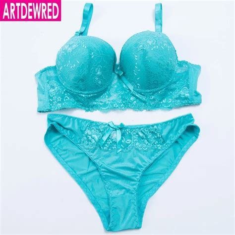 artdewred brand embroidery cd france large size bra brief sets cotton sexy women bra set push up