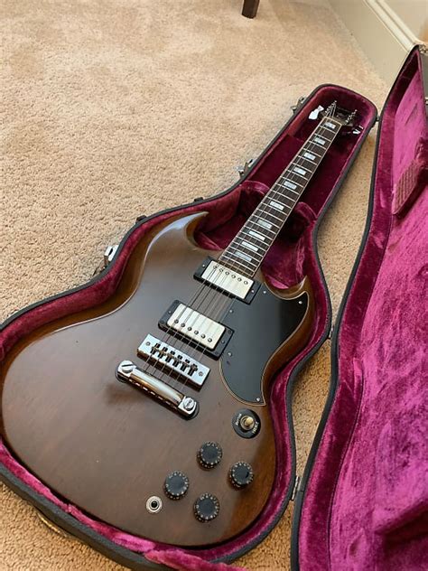 Gibson SG Standard 1972 Walnut Robert S Gitgear Reverb