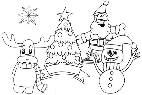 Weihnachten Bilder Malen Einfach - Weihnachtsmotiv
