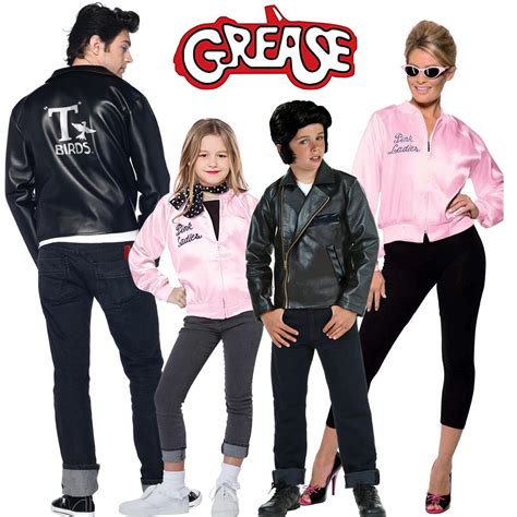 Spezielle Anlässe Greaser Costume Adult 50s Biker Jacket Halloween