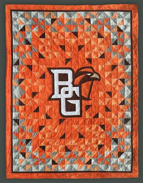 Bowling Green State University Full Size Quilt Already Made Etsy