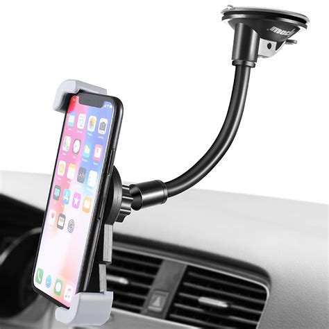 Ipow Car Phone Holder Dashboardwindsheild Car Phone Mount Cell Phone