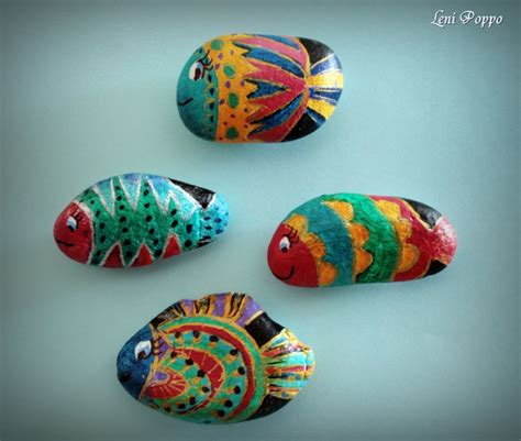120 Best Images About Painted Rocks Fish On Pinterest