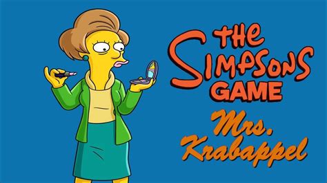 All Edna Krabappel Voice Clips • The Simpsons Game • All Voice Lines • Funny • 2007 Youtube