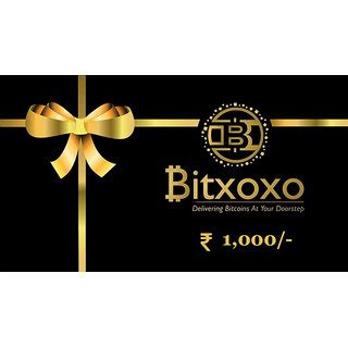Pay using your visa or mastercard. Buy Bitxoxo Bitcoin Prepaid Gift Card worth Rs. 1000 Online @ ₹1150 from ShopClues