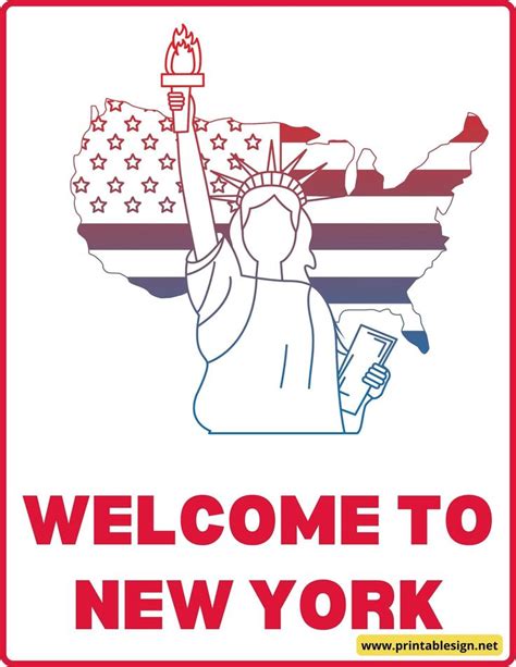 Welcome To New York City Sign Pdf Free Download In 2022 City Sign