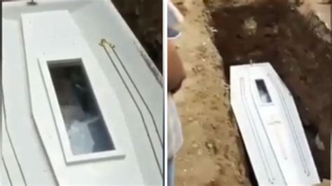 Corpse Appears To Wave From Coffin In Bone Chilling Footage From