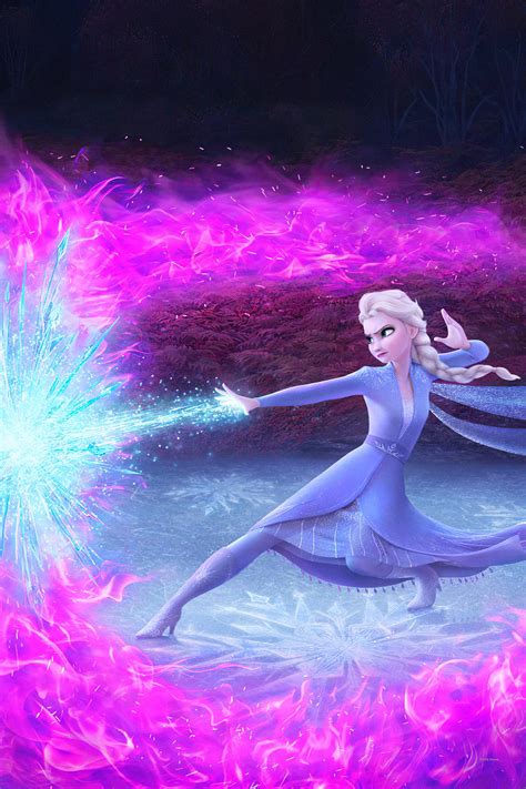 Princess Elsa Frozen 2 Wallpaper