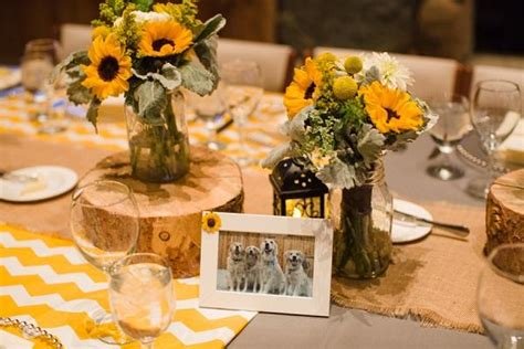 From decorations to the menu, we have your outdoor bash covered. 30 Sunflowers table centerpieces add Sunny yellow color ...