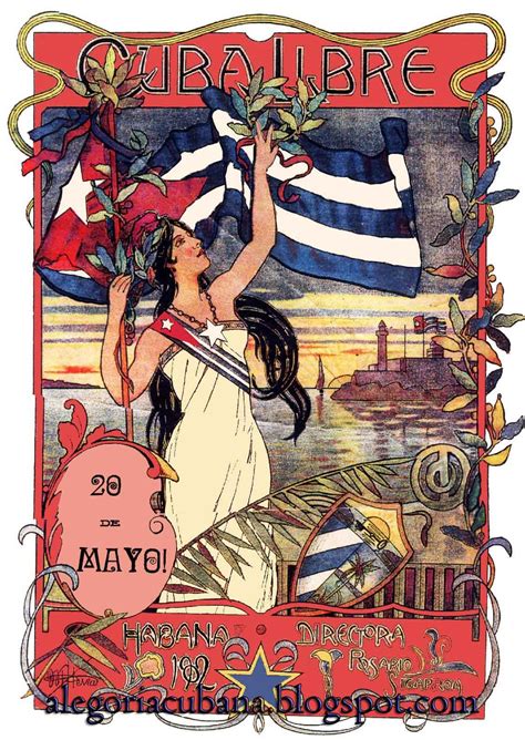 La fiesta más emotiva para los cubanos y amigos de cuba. 20 de mayo de 1902 (With images) | Cuba, Cuban art, Cuban ...