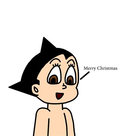 Astro Boy Wishes Merry Christmas By Ultra Shounen Kai Z On Deviantart