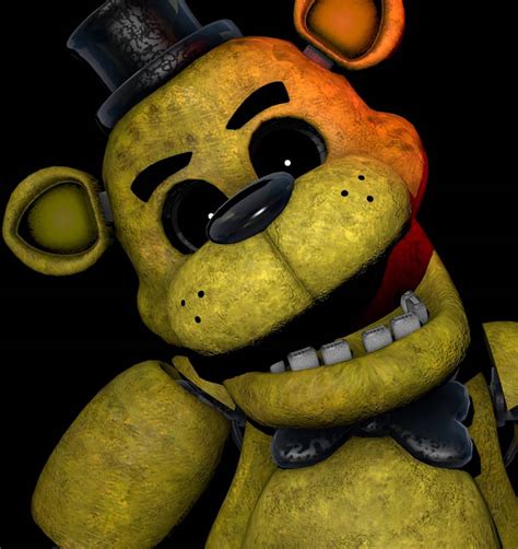 Fnaf 1 Golden Freddy Icon By Bandz68 On Deviantart