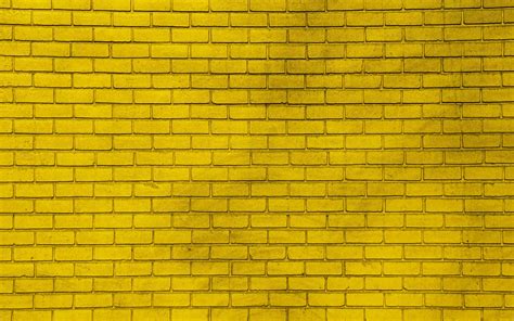 Download Wallpaper 1920x1200 Wall Brick Yellow Paint