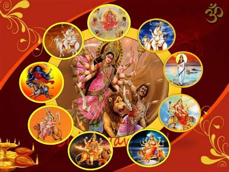 Navratri Nine Forms Of Goddess Durga