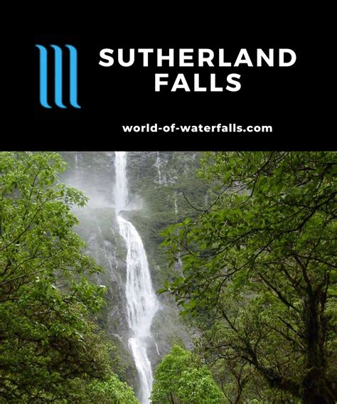 sutherland falls the mightiest waterfall in new zealand