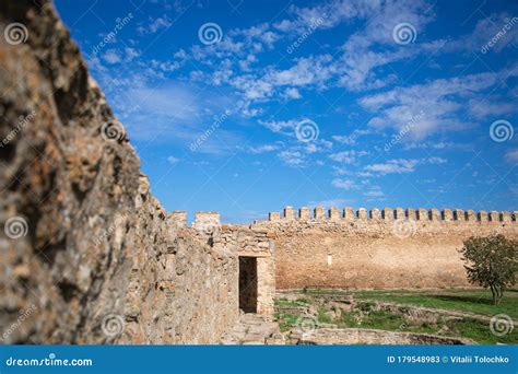 Stone Wall Of An Ancient Turkish Fortress Stock Image Image Of