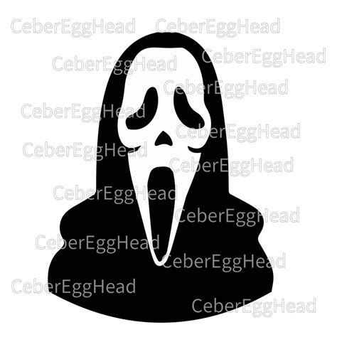 Ghost Scream Svg Ghost Face Svg Scream Svg Scream Ghost Face Whats