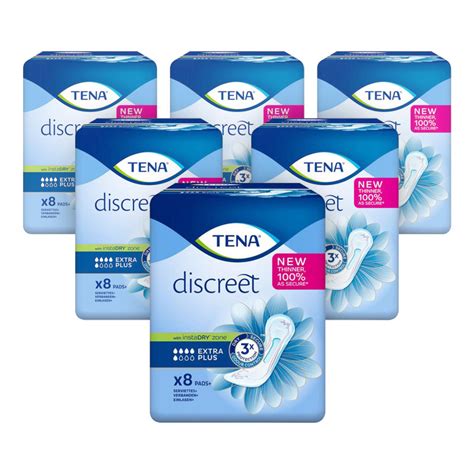 Buy Tena Lady Extra Plus Pads 48 Pads Chemist Direct